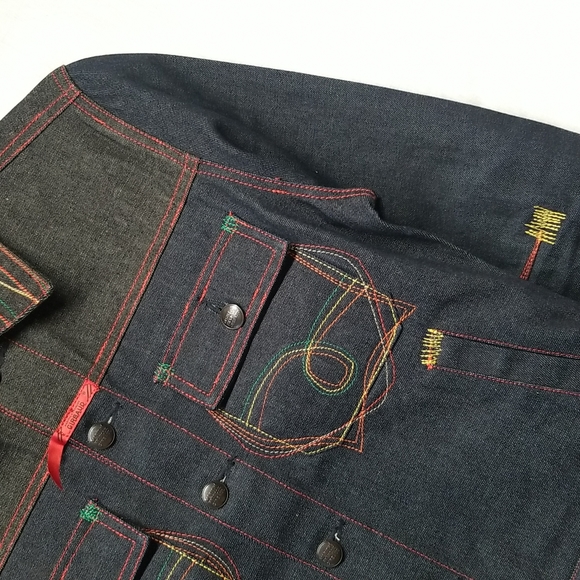 MARITHÉ FRANCOIS GIRBAUD VINTAGE DENIM JACKET - Picture 6 of 16